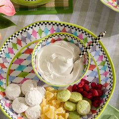 Palm Springs Melamine Small Bowls, Set of 4