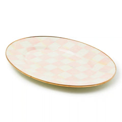 Rosy Check Medium Oval Platter