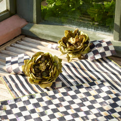 Violet Stripe Napkin
