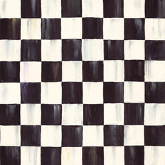 Mocha Check Peel & Stick Wallpaper