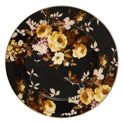 Rosy English Garden Enamel Serving Platter