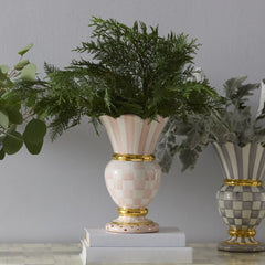 Sterling Check Great Vase