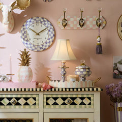 Rosy Check Candlestick Lamp