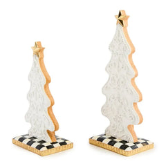 Gingerbread Small Trees, Set of 2