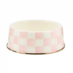 Sterling Check Medium Pet Dish