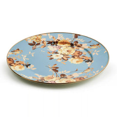 Rosy English Garden Enamel Serving Platter