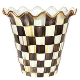 Courtly Check Ceramic Jumbo Garden Pot