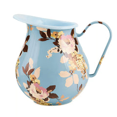 White Flower Market Pitcher