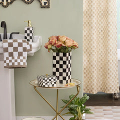 Rosy Check Pillar Vase