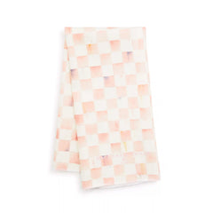 Violet Check Printed Dish Towel