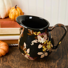 Violet Check Pitcher