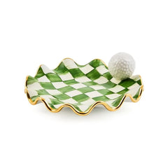 Putting Green Ceramic Dish
