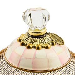 Courtly Check Small Mesh Dome