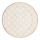 Violet Check Serving Platter