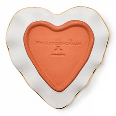 Courtly Check Fluted Heart Plate