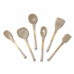 Mocha Check Spoon