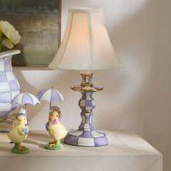 Rosy Check Candlestick Lamp