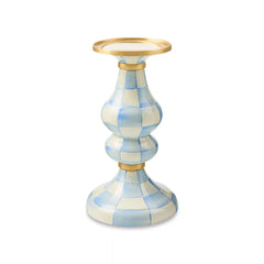 Rosy Check Large Pillar Candlestick