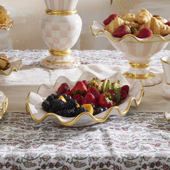 Courtly Check Ceramic Serving Platter