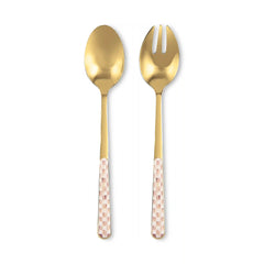 Courtly Check Bistro Salad Serving Set