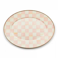 Rosy Check Medium Oval Platter