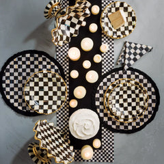 Courtly Check Round Placemat