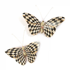 Mocha Butterfly Wall Decor Trio