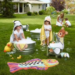 Happy Fish Bath Rug