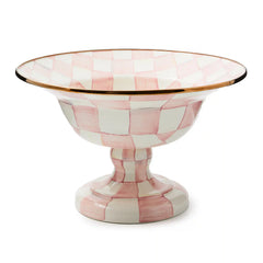 Sterling Check Large Compote