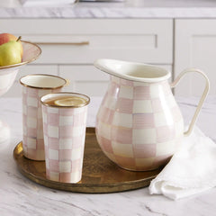 Mocha Check 20 Ounce Tumbler