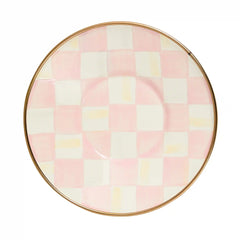 Royal Check Tea Glass Saucer