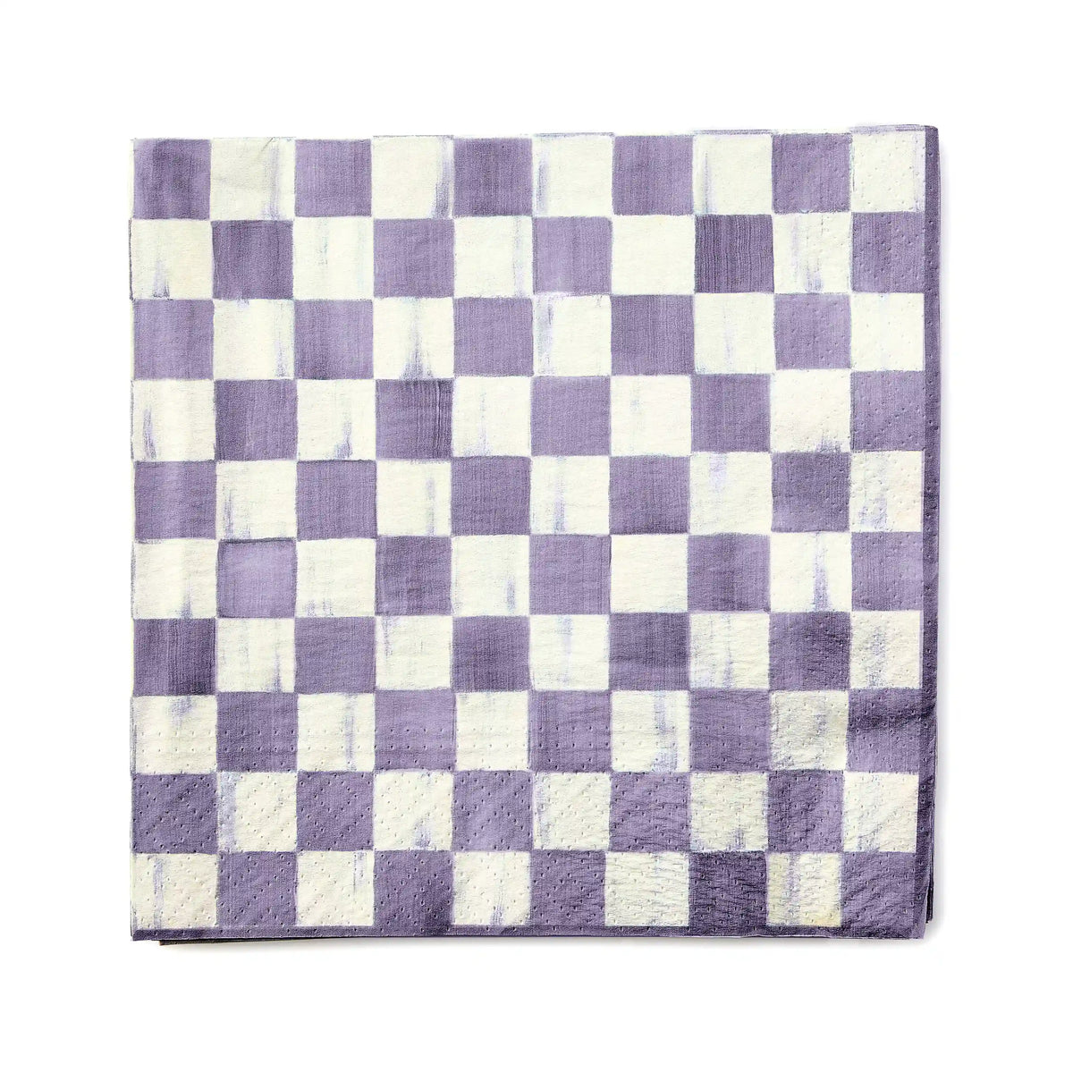 Emerald Check Dinner Paper Napkins