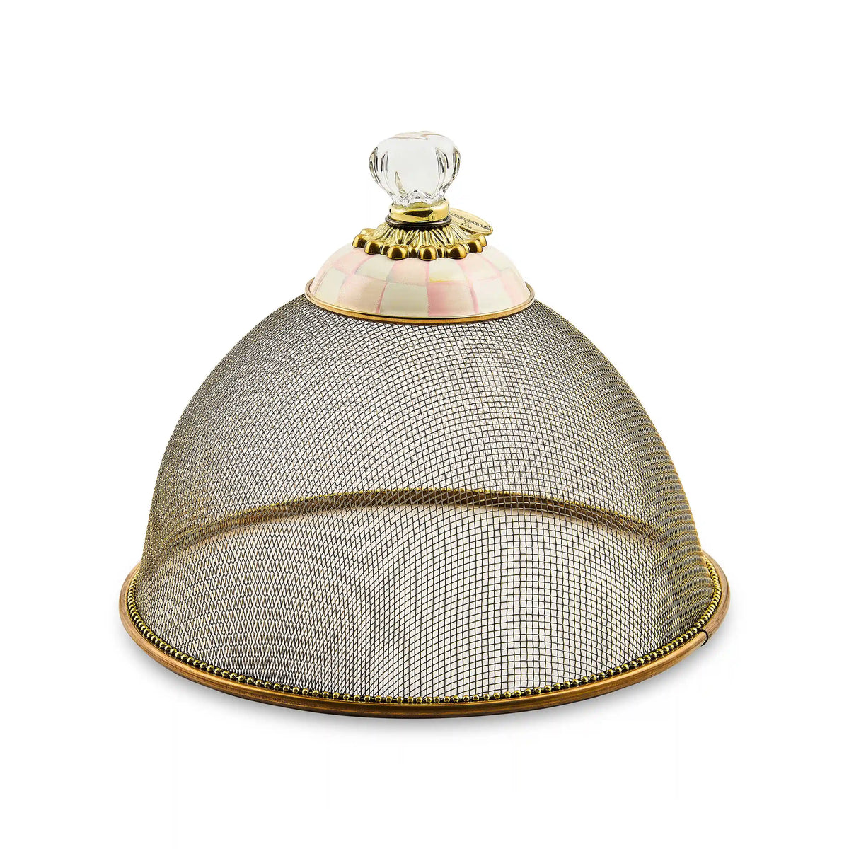 Courtly Check Small Mesh Dome