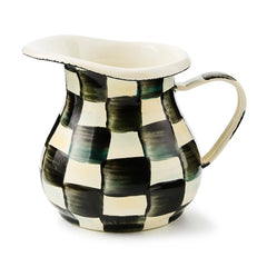 Emerald Check Creamer