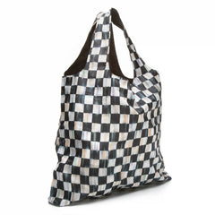 Emerald Check To Go Tote