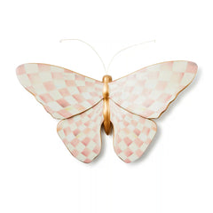 Violet Butterfly Wall Decor Duo
