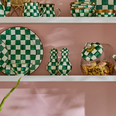Rosy Check Salt & Pepper Shakers
