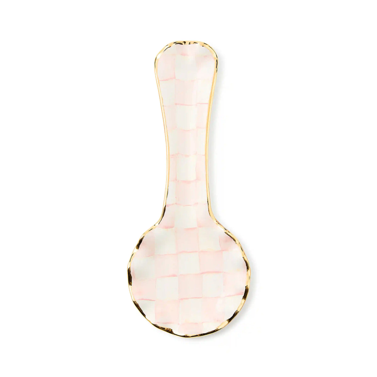Courtly Check Ceramic Spoon Rest