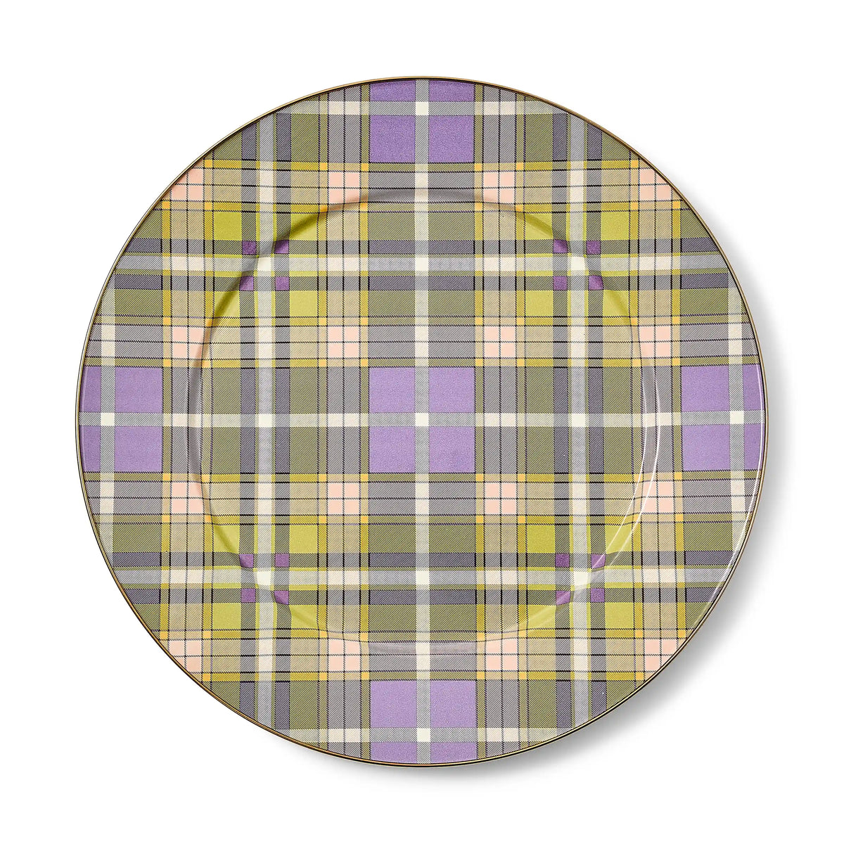 Tartan Green Serving Platter