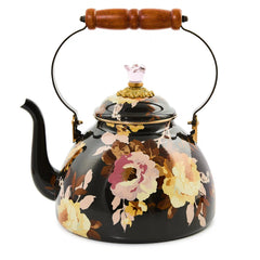 Wildflowers Pink 2 Quart Tea Kettle