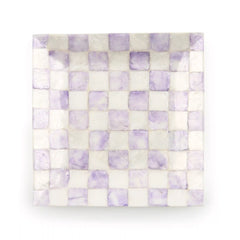 Courtly Check Capiz Catchall Tray
