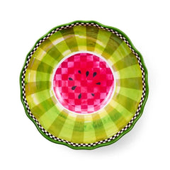 Watermelon Melamine Serving Bowl