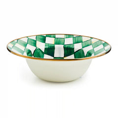 Royal Check Serving Bowl