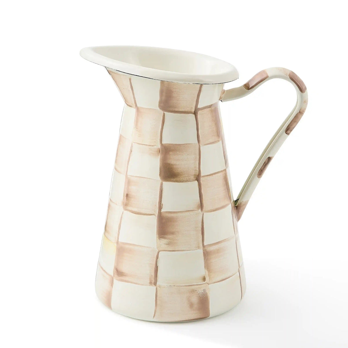 Emerald Check Medium Practical Pitcher